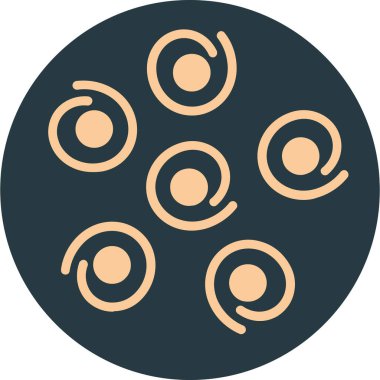 Bebeğim. Web simgesi basit illüstrasyon