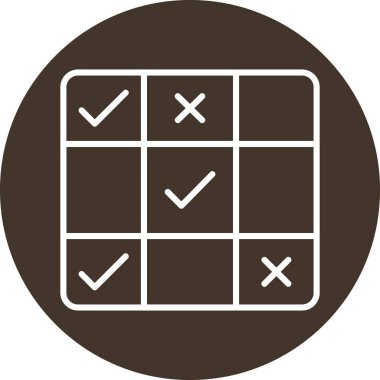 işaret simgesini işaretle, vektör illüstrasyonu