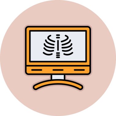 Bilgisayar. Web simgesi basit illüstrasyon