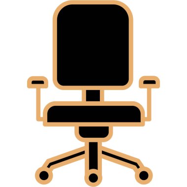 Ofis koltuğu. Basit tasarım