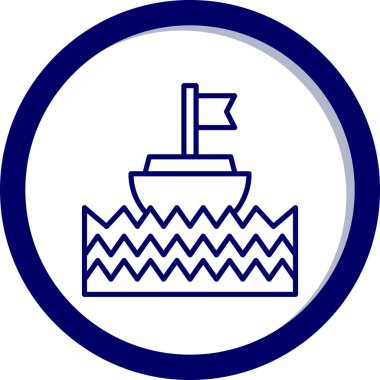 Modern b 'nin vektör illüstrasyonu eksik simgesi