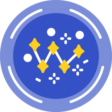 Modern bir simgenin vektör illüstrasyonu