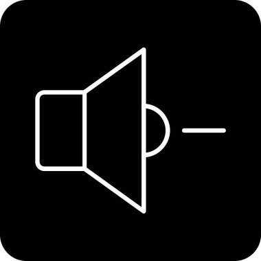 vektör sözcüsü Simgesi illüstrasyonu