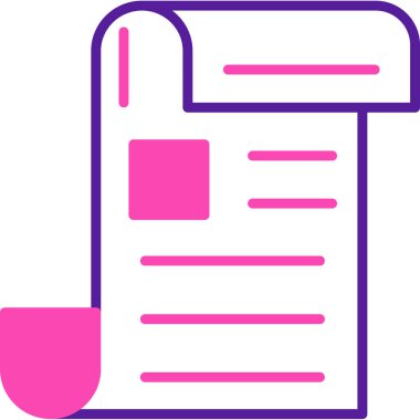 Kitap. Web simgesi basit illüstrasyon