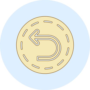 Para için. Web simgesi basit illüstrasyon