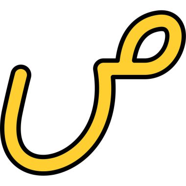 Mıknatıs simgesi. Web için mıknatıs vektör simgelerinin özet çizimi