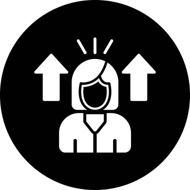 iş simgesi vektör illüstrasyonu