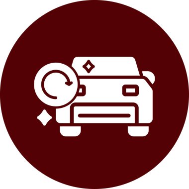 araba tamir ikonu vektör illüstrasyonu