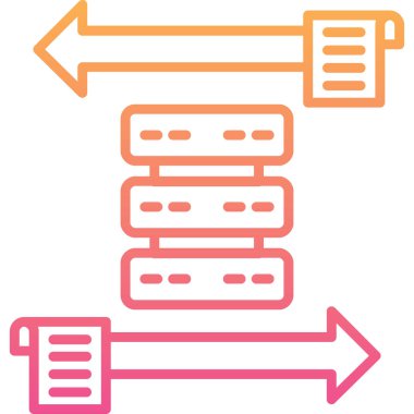 seo modern simgesinin vektör illüstrasyonu