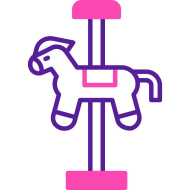 hayvan köpek simgesi vektör illüstrasyonu