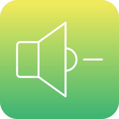 vektör sözcüsü Simgesi illüstrasyonu