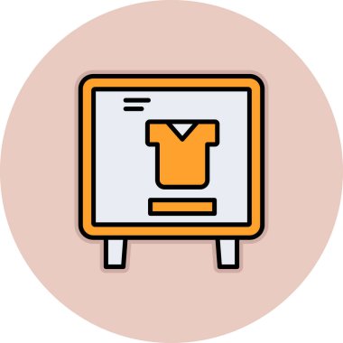 Modern b 'nin vektör illüstrasyonu eksik simgesi