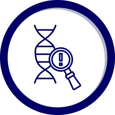 Basit vektör illüstrasyon büyüteç