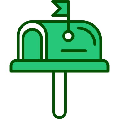 posta simgesi, vektör illüstrasyonu