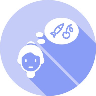 Elinde balon olan bir kadının vektör çizimi