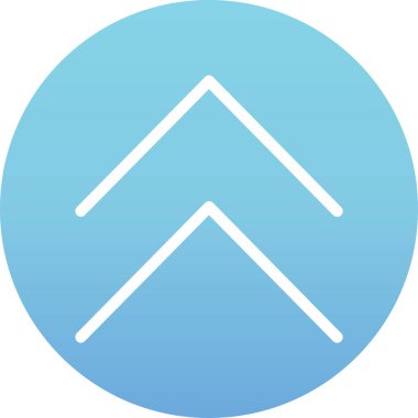 Yön ok ikonu vektör illüstrasyonu