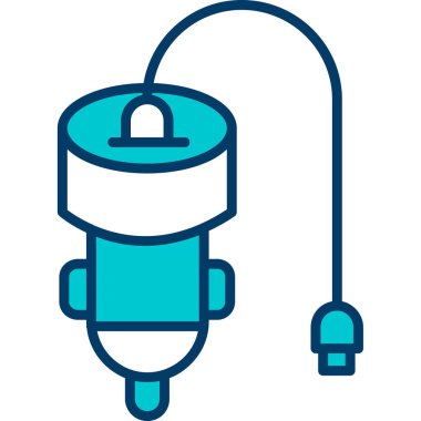 Dolgu simgesi vektör illüstrasyonu