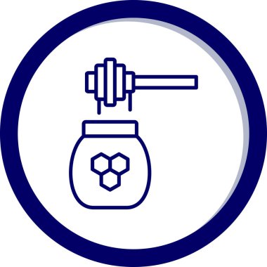 Gıda simgesinin vektör illüstrasyonu