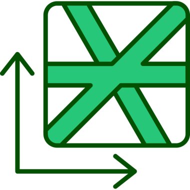 İrlanda bayrağı, vektör illüstrasyonu