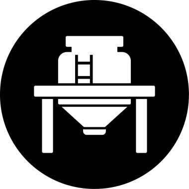 Gıda simgesinin vektör illüstrasyonu