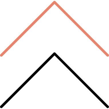 Ok simgesi simgesi tasarımı