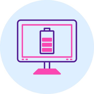 dizüstü bilgisayar. Basit resimleme