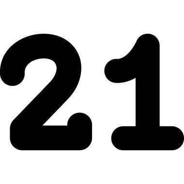 Beyaz arkaplanda 23. vektör