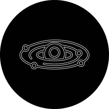 Göz simgesi, vektör illüstrasyonu