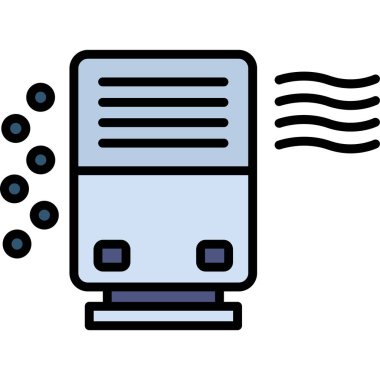 Kondüsyoncu. Web simgesi basit illüstrasyon