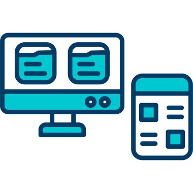 ağ paylaşım simgesi çizimi