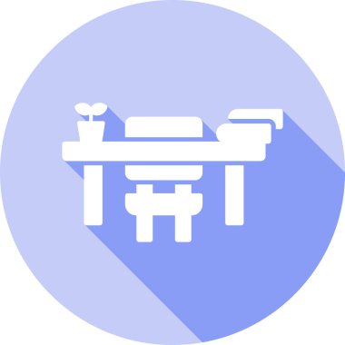 Modern bir simgenin vektör illüstrasyonu