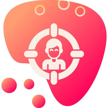 Silahlı bir adamın vektör çizimi