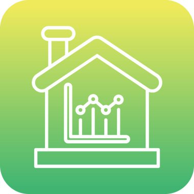 Eşsiz Fabrika Vektör Satırı Simgesi