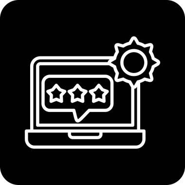 İş simgesinin vektör illüstrasyonu