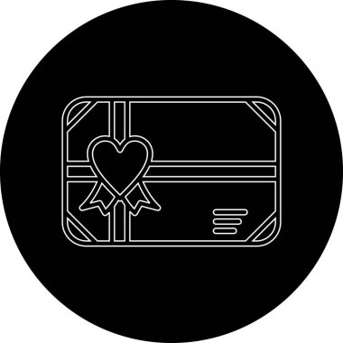 Aşk simgesinin vektör illüstrasyonu