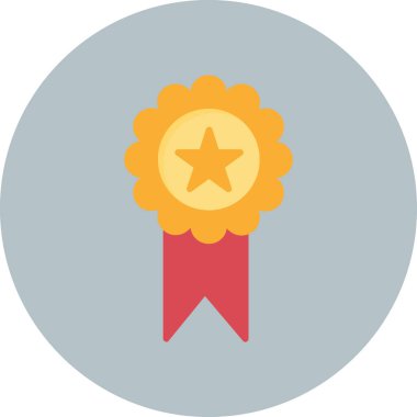 Ödül Düz Vektör Simgesi