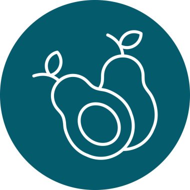 Gıda simgesinin vektör illüstrasyonu