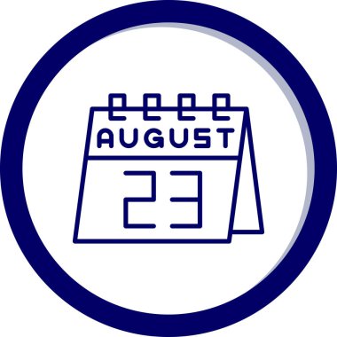 Ağustos sembol, tasarım ve düzenlenebilir