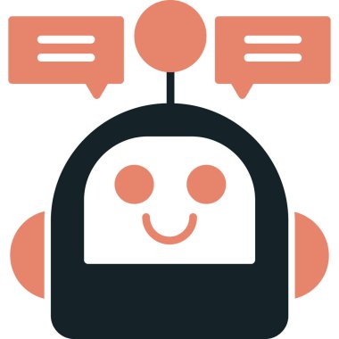 Kulaklık. Web simgesi basit illüstrasyon