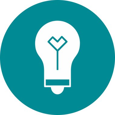 Ampul Simgesi, Vektör illüstrasyonu