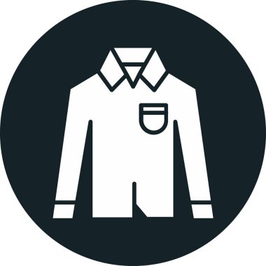 Ceket simge vektör çizim