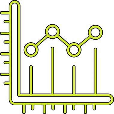 veri analiz grafik simgesi