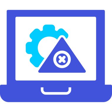 Hata. Web simgesi basit illüstrasyon