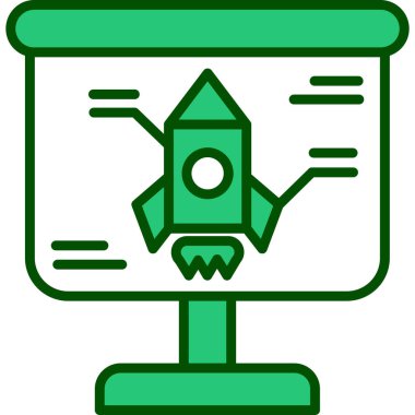 Robotun vektör çizimi ve