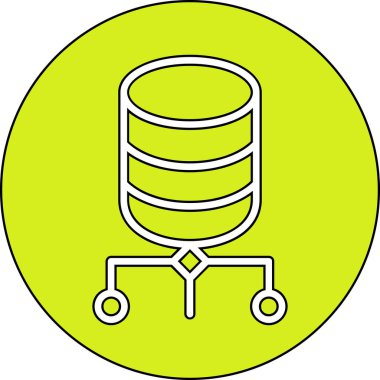 Modern simgenin vektör illüstrasyonu