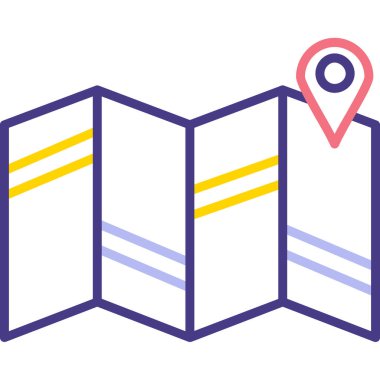 konum haritası pin simgesi