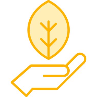 el simgesi vektör illüstrasyonu