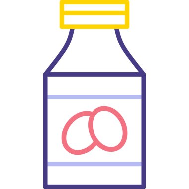 Şişe. Web simgesi basit tasarım