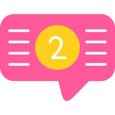 iki düğme vektör simgesi