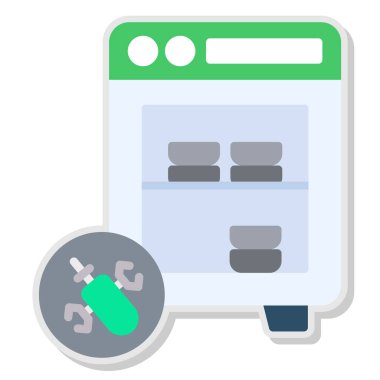 veri analiz vektörü simgesi